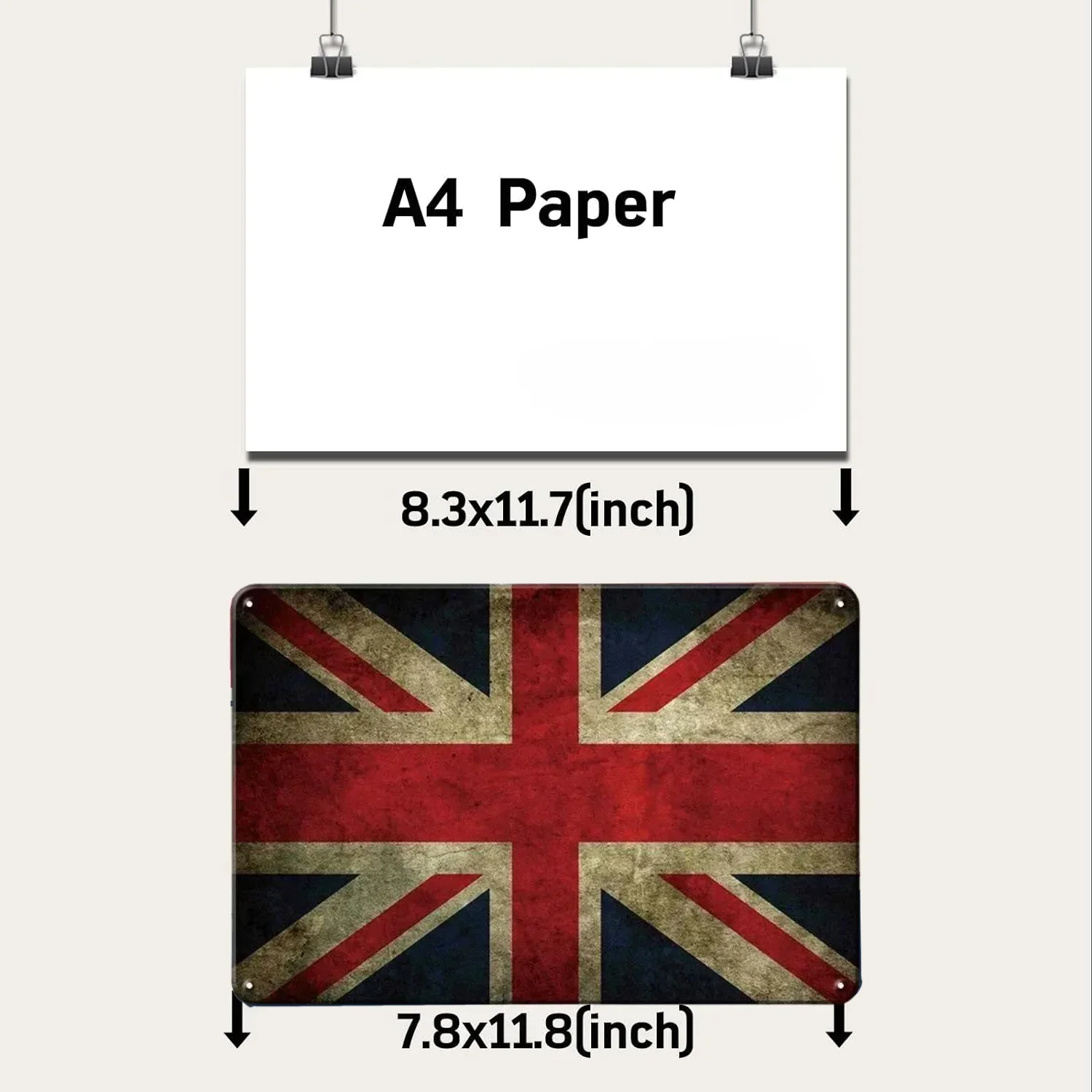 1Pc Vintage 2D Flat Funny Worl - đánh giá và giá Home Decor Canada