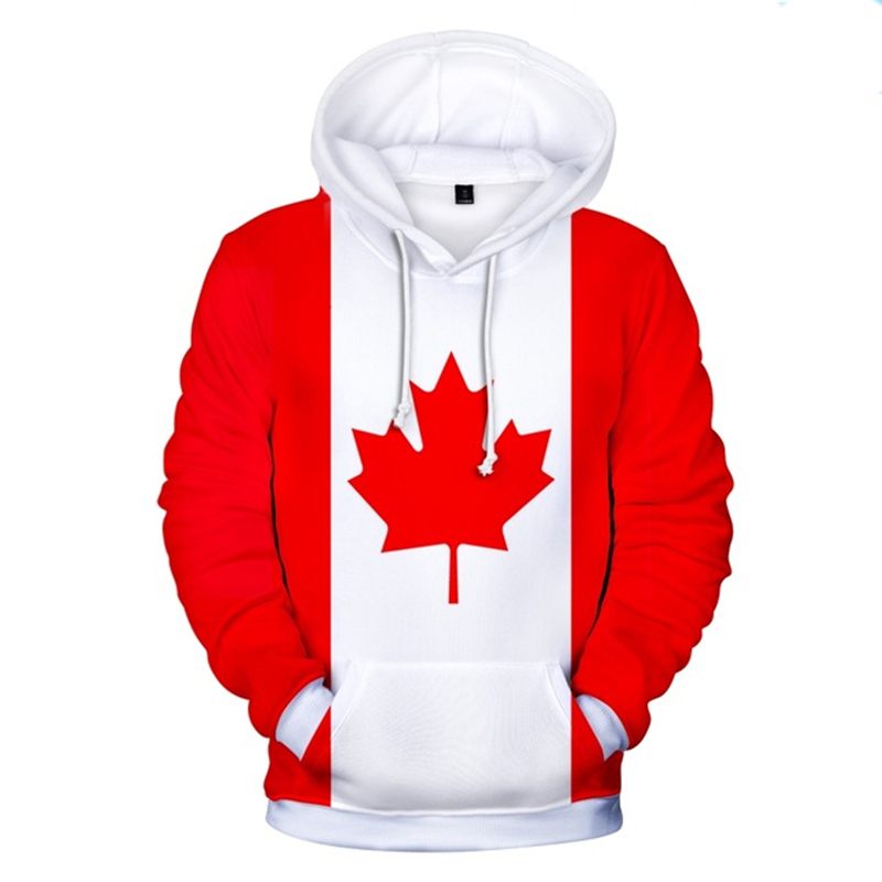 3D Print National Flag Hoodie  - đánh giá và giá Home Decor Canada