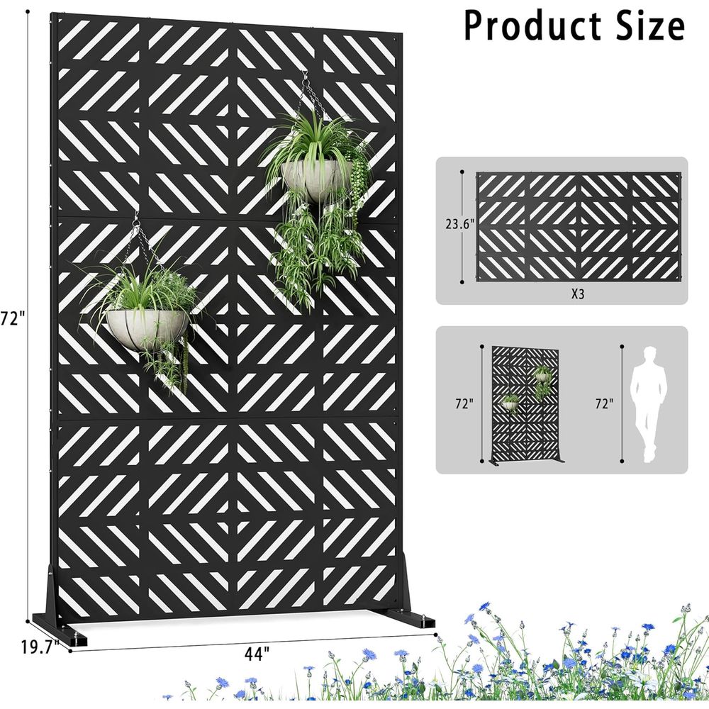 6ft Tall Outdoor Decorative Pr - đánh giá và giá Room Divider Screen