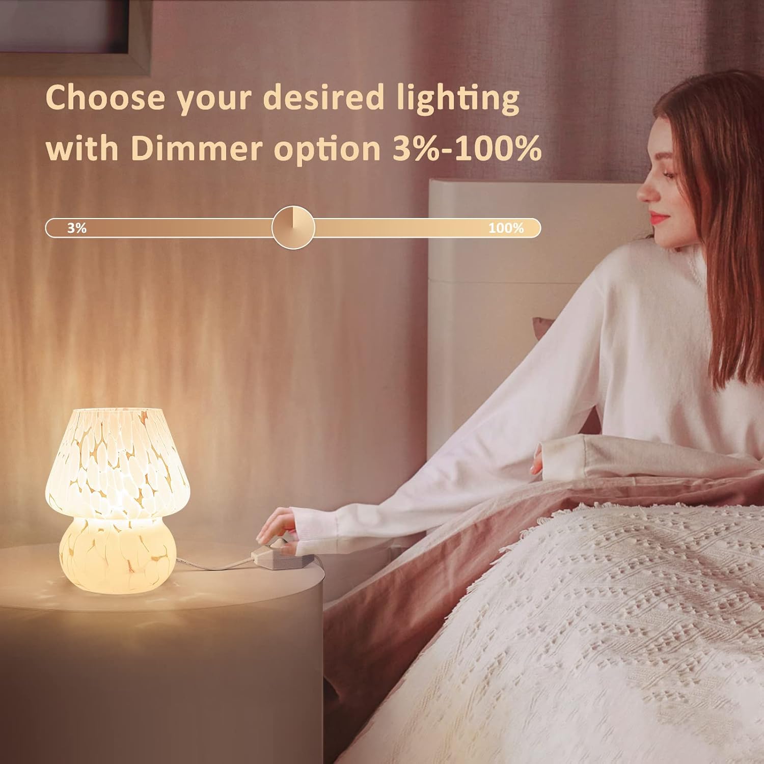 Cute Mushroom Lamp Set of 2, S - đánh giá và giá Home Decor Living