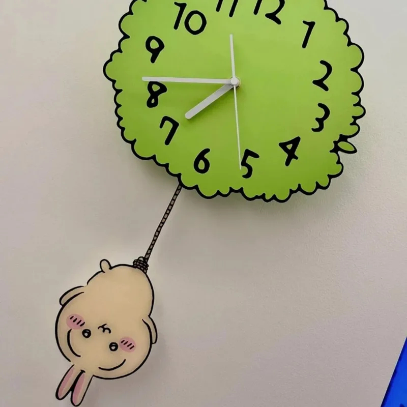 Cute Chiikawa Pendulum Wall Cl - đánh giá và giá Home Decor Online