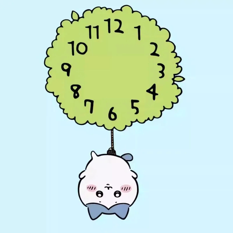 Cute Chiikawa Pendulum Wall Cl - đánh giá và giá Home Decor Online