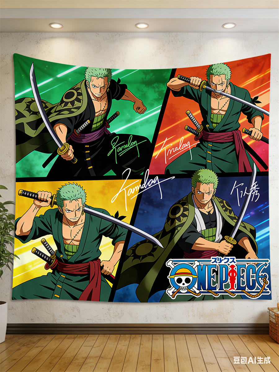 One Piece Luffy 3D Effect Wall - đánh giá và giá Home Decor Online