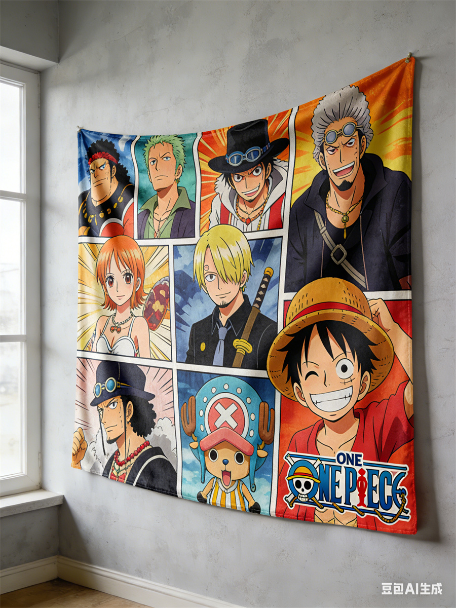 One Piece Luffy 3D Effect Wall - đánh giá và giá Home Decor Online