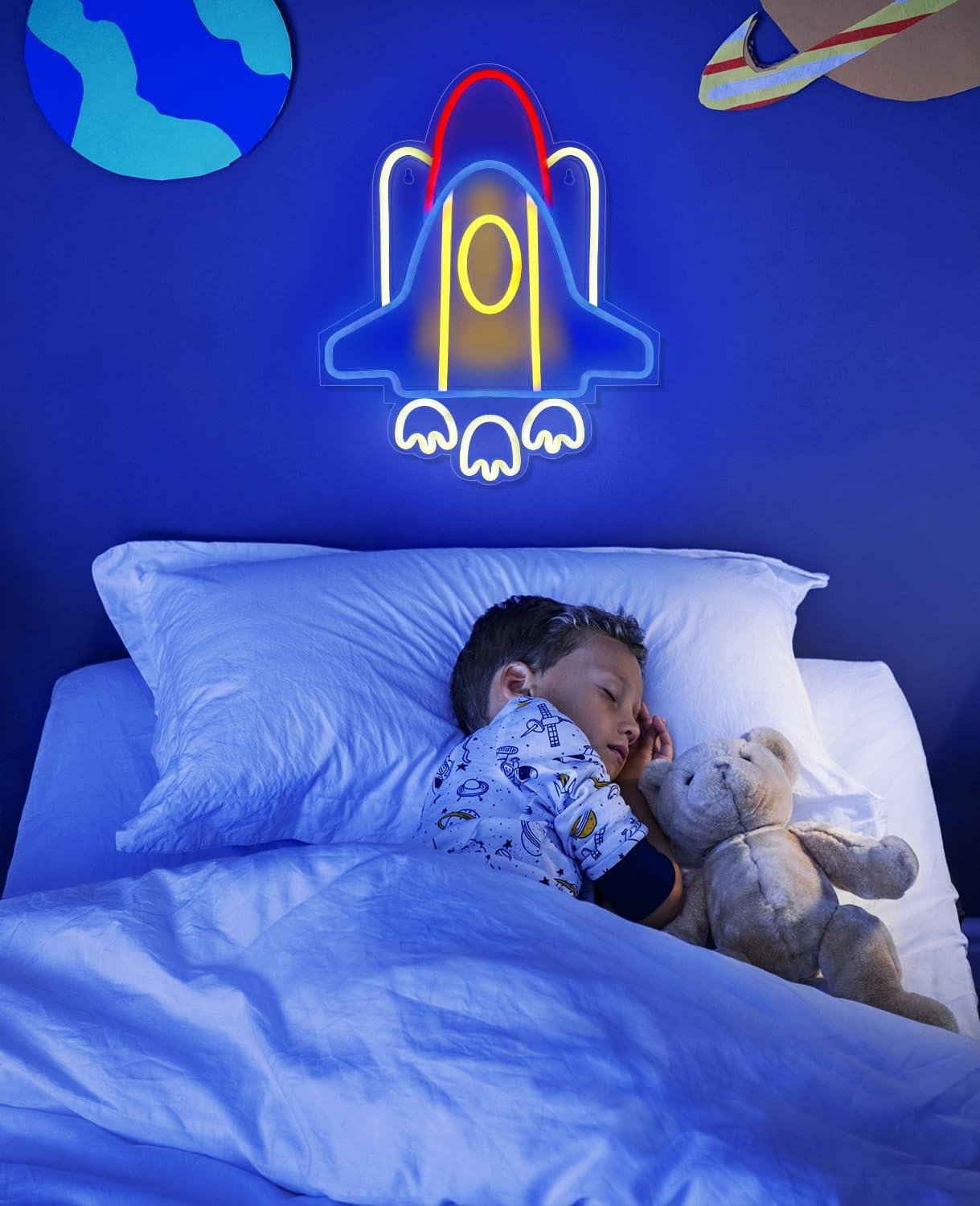 Rocket Neon Sign USB Neon Ligh - đánh giá và giá Home Decor Lighting