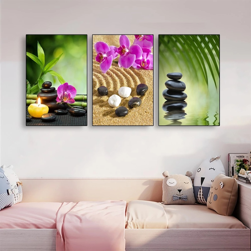FramelessGreen Bamboo Zen Ston - đánh giá và giá Home Decor Zen