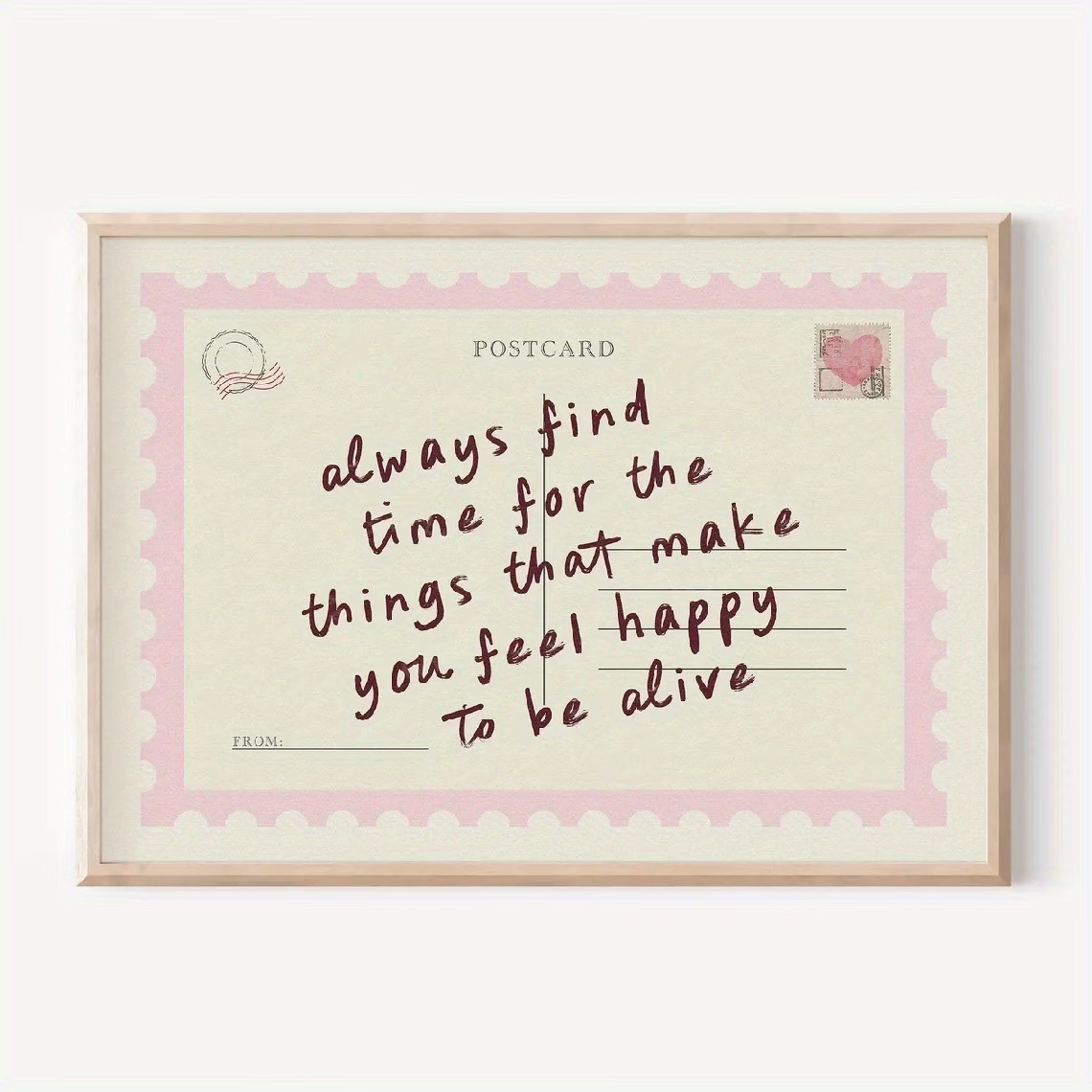 Retro Postcards That Encourage - đánh giá và giá Home Decor Retro