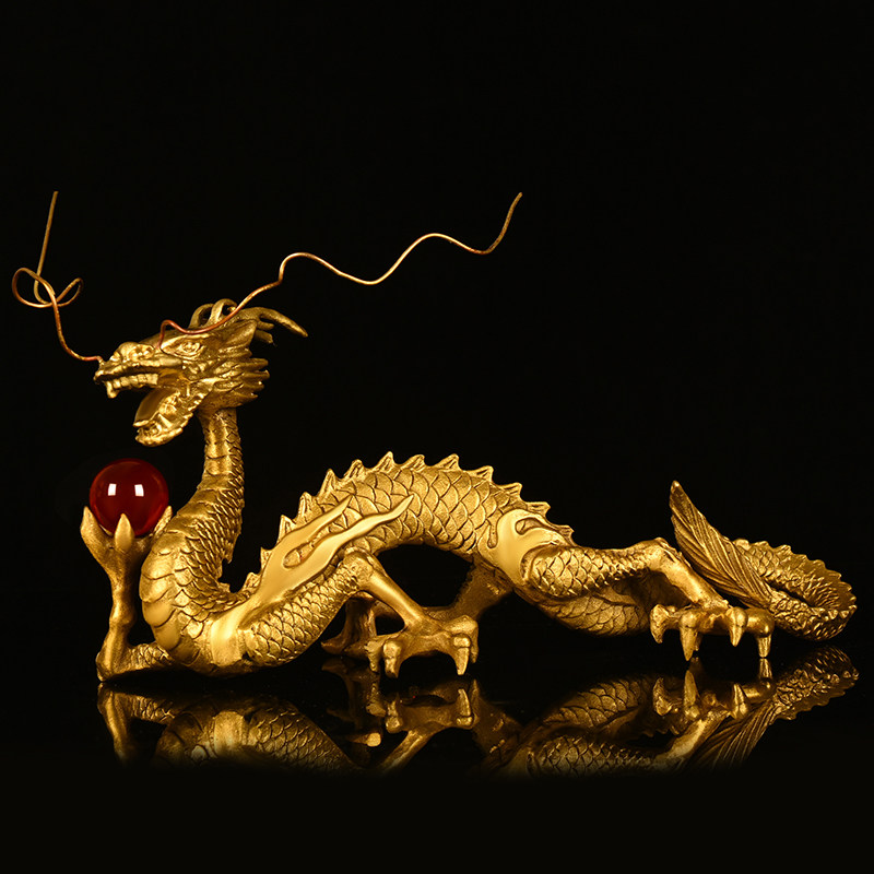 Copper Dragon Ornament Five-Cl - đánh giá và giá Home Decor Living