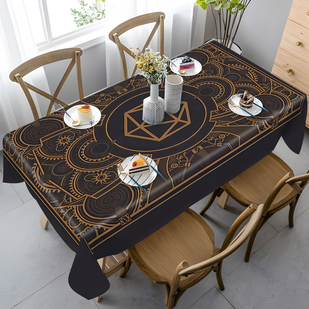 Steampunk Black Golden Gear Pa - đánh giá và giá Home Decor Gold