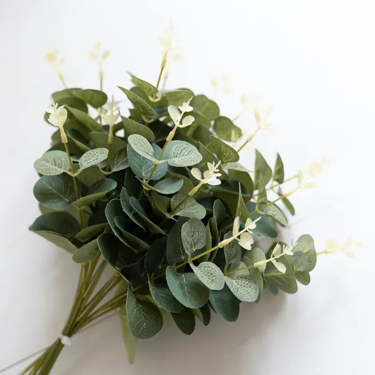 20PCS Fake Plants Silk Eucalyp - đánh giá và giá Home Decor Scrap