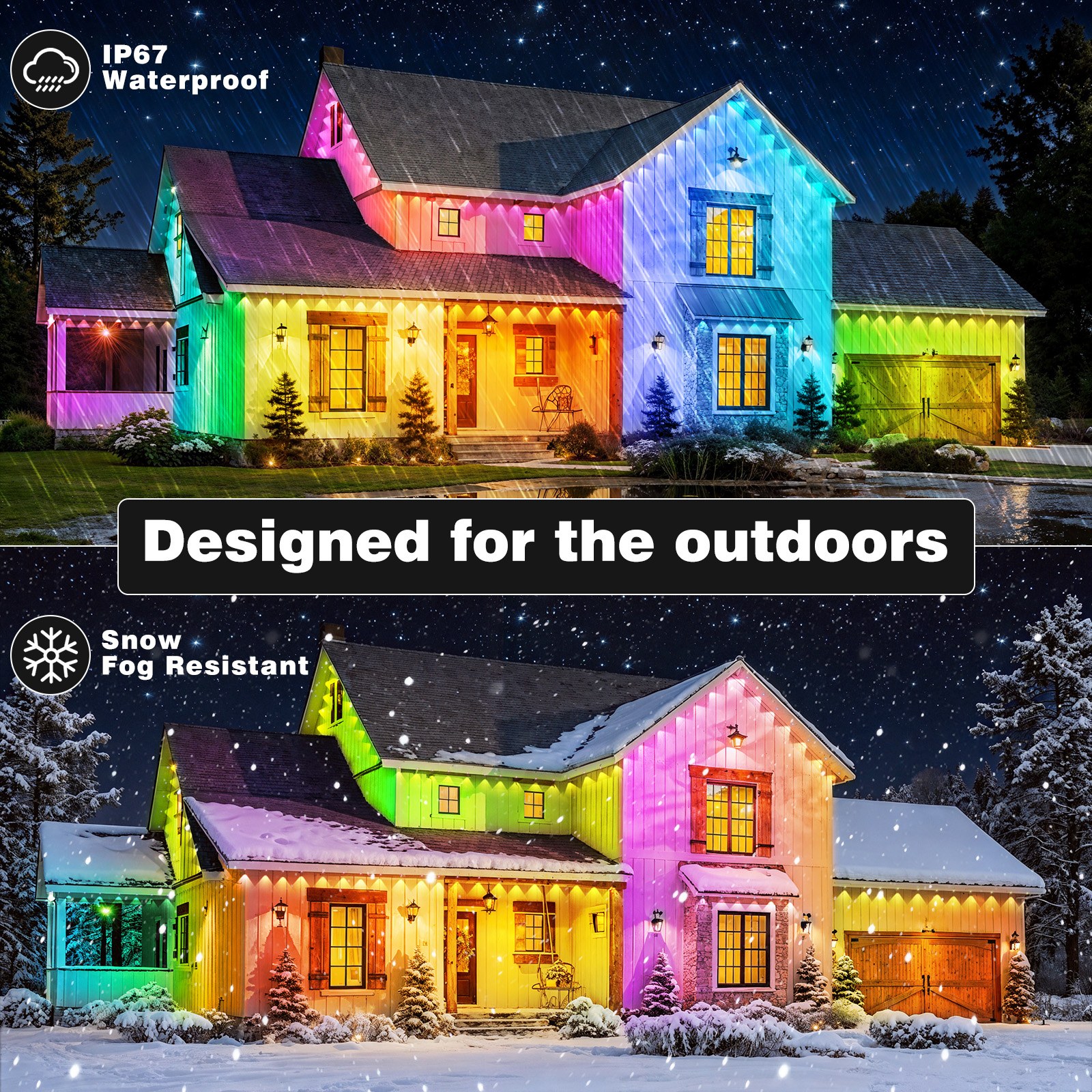 500FT Permanent Outdoor LED St - đánh giá và giá Home Decor App Free