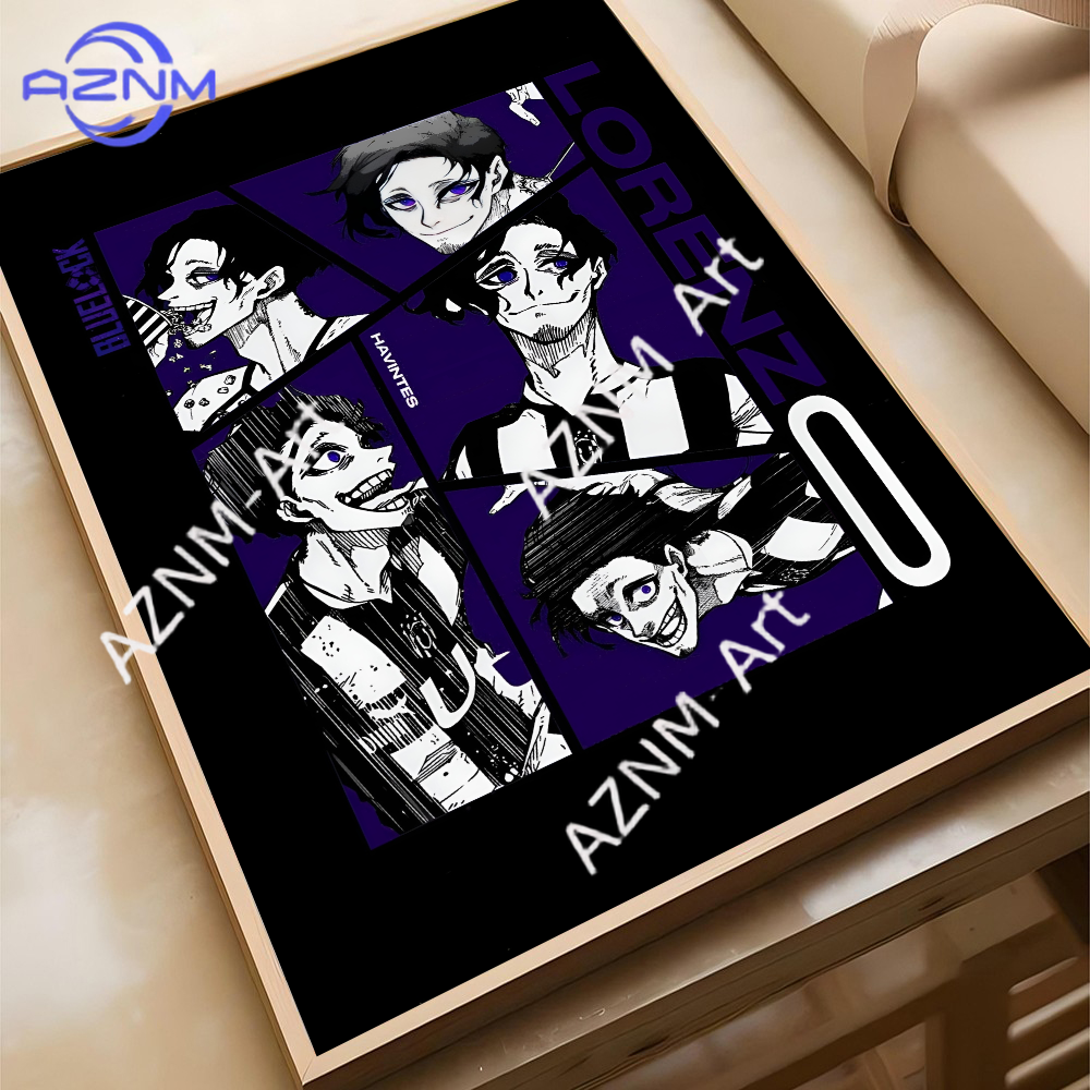 Anime Blue Lock Poster Poster  - đánh giá và giá Home Decor Scrap