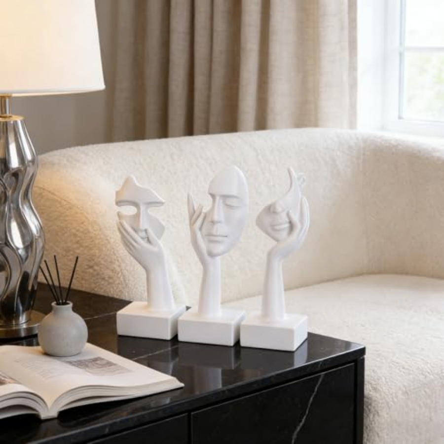 Thinker Large Statue Set - Art - đánh giá và giá Home Decor Living