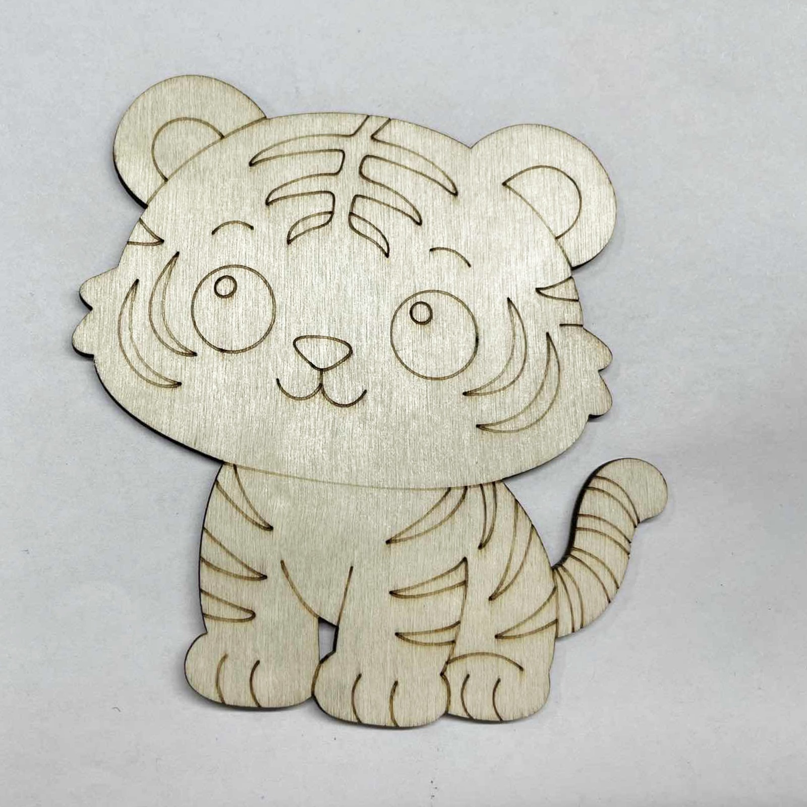 10 Pcs/set Tiger Animal Unfini - đánh giá và giá Home Decoration