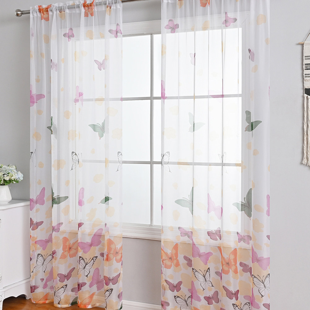Sheer Curtain Panels Elegant H - đánh giá và giá Home Decor Curtains