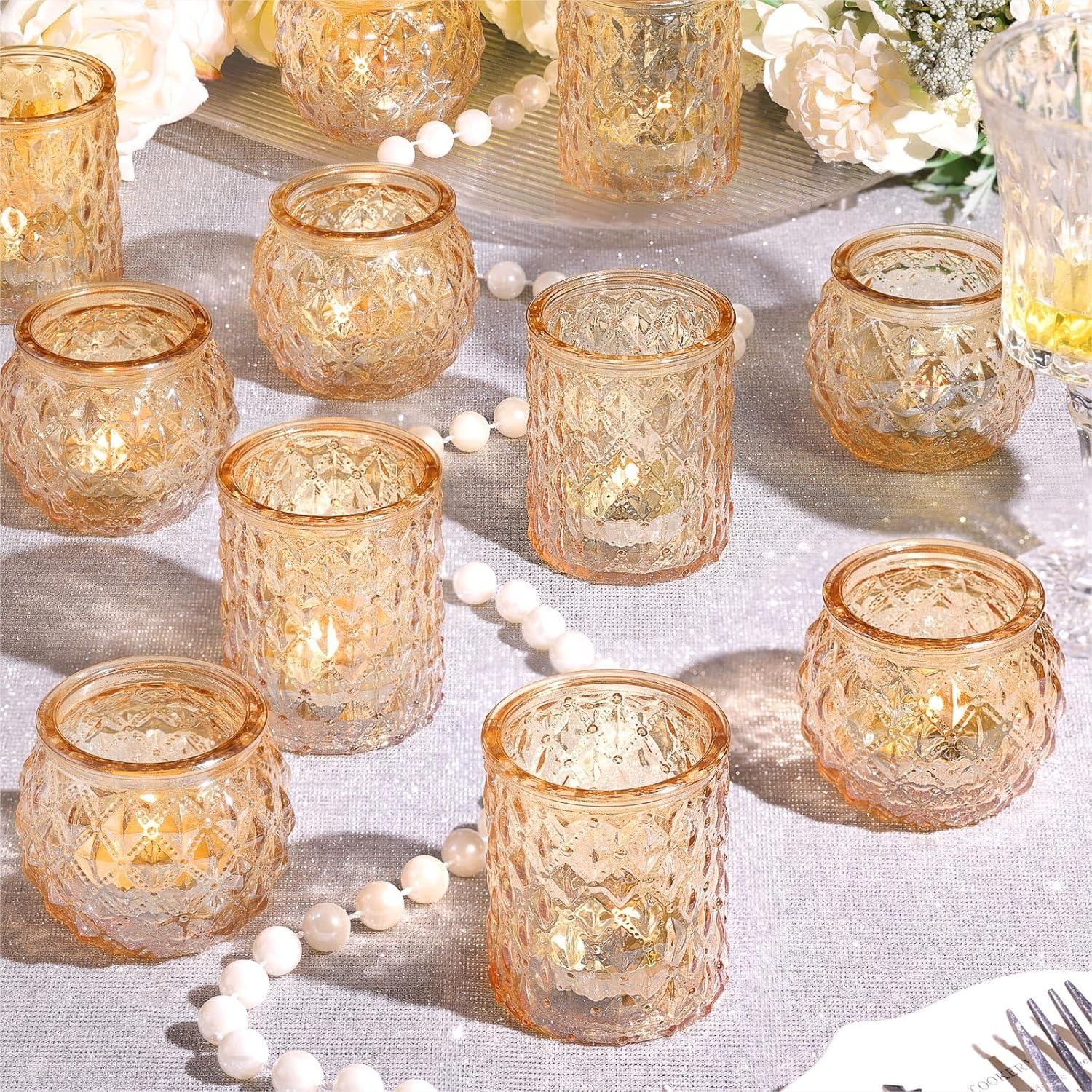 Gold Votive Candle Holders for - đánh giá và giá Home Decor Gold