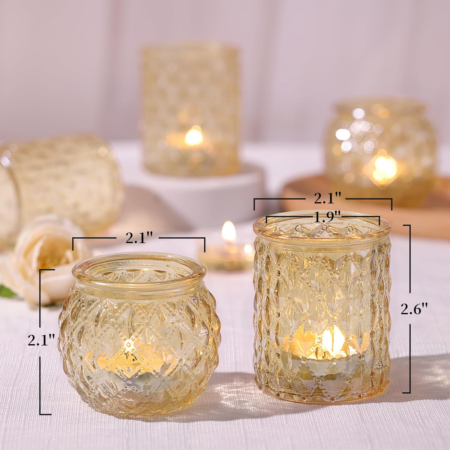 Gold Votive Candle Holders for - đánh giá và giá Home Decor Gold