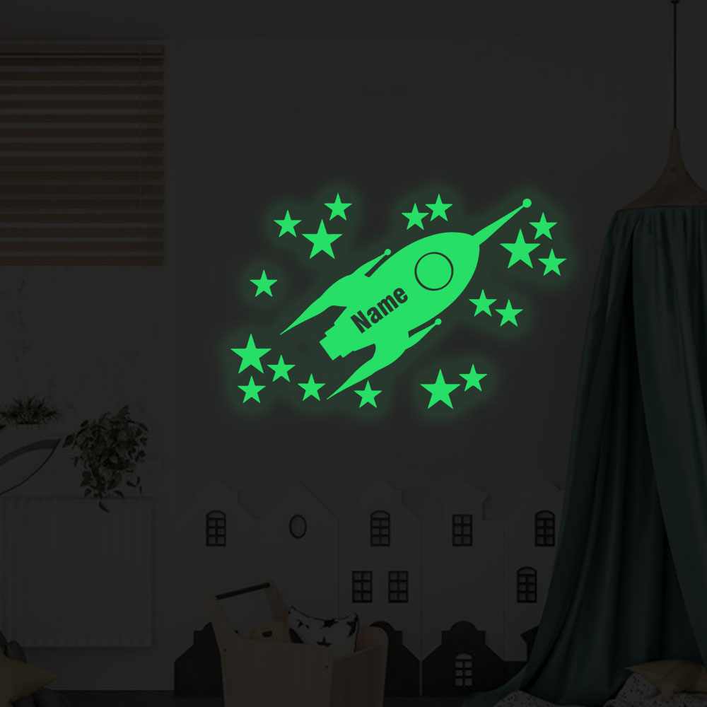 1pc Cartoon Rockets and stars  - đánh giá và giá Home Decor Living
