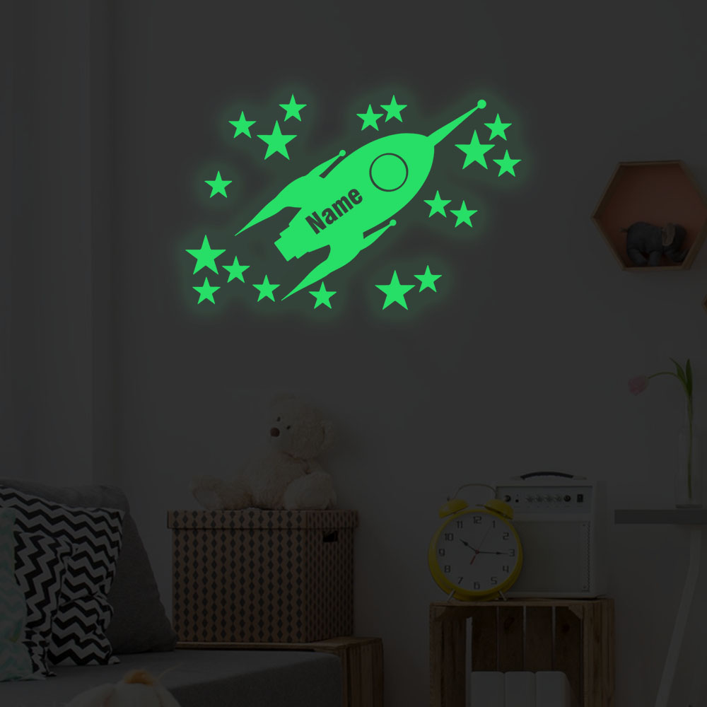 1pc Cartoon Rockets and stars  - đánh giá và giá Home Decor Living