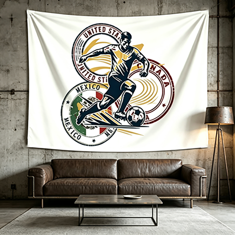 Soccer Themed Stamp Print Tape - đánh giá và giá Home Decor Canada