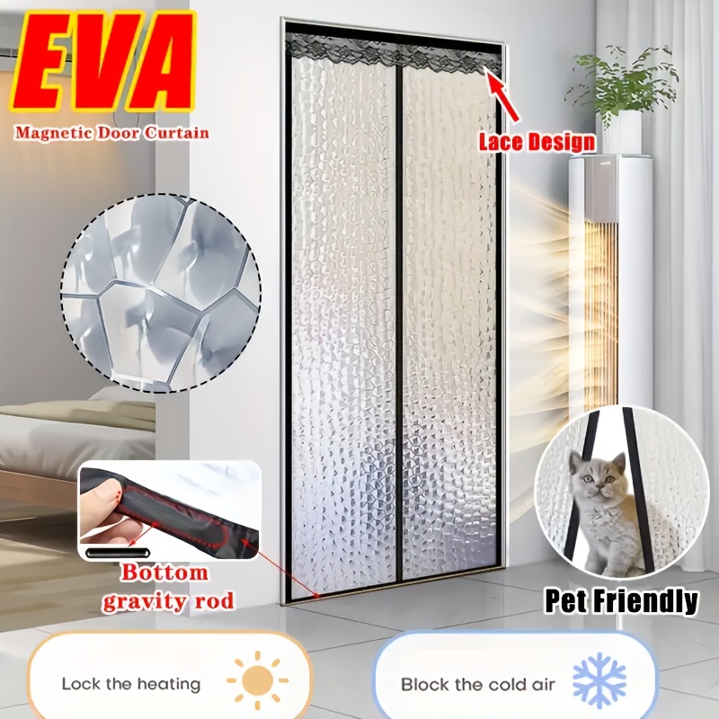 Magnetic EVA Thermal Door Curt - đánh giá và giá Room Divider Screen