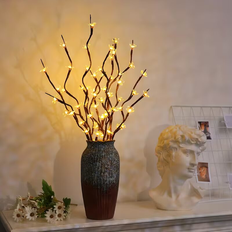 1/2PC 20LED Cherry Blossom Tre - đánh giá và giá Home Decor Lighting