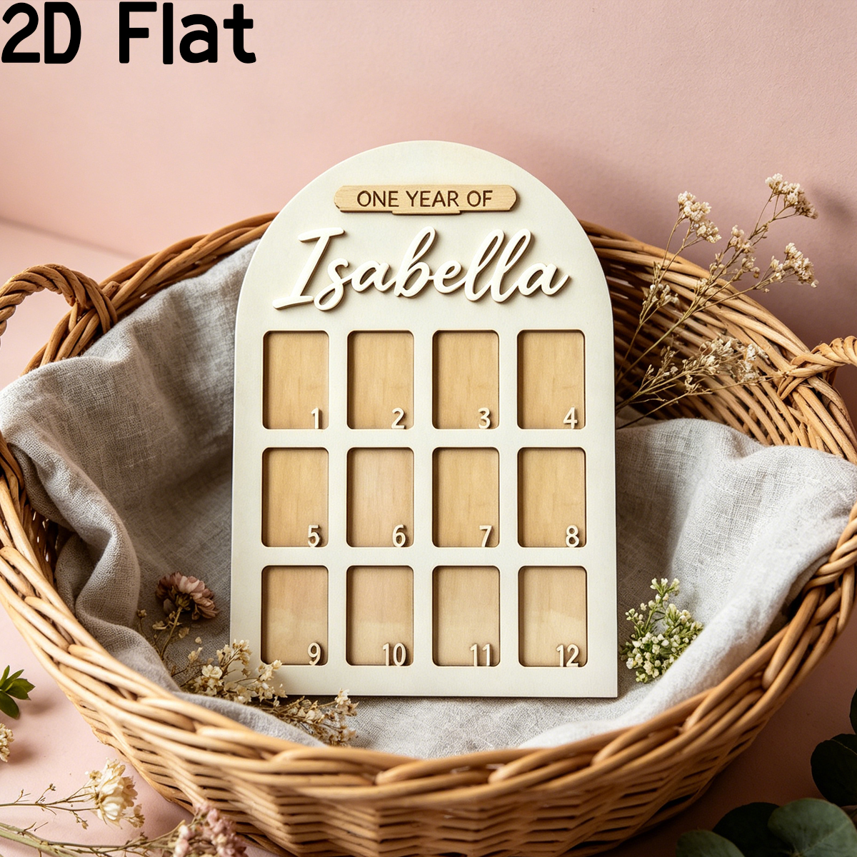 1Pc Custom Photo Record Board  - đánh giá và giá Home Decor For Birthday