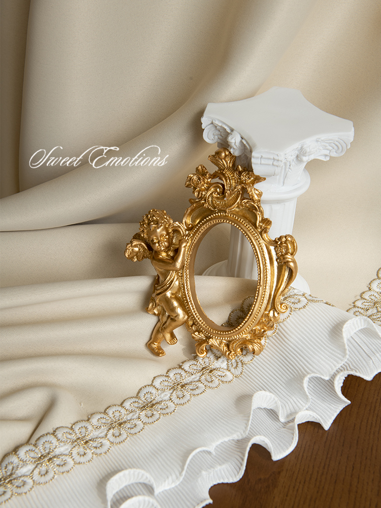 Art Cream Curtain French Luxur - đánh giá và giá Home Decor Ig
