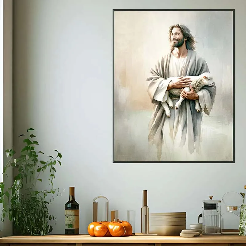 Classic Jesus Christ Walking o - đánh giá và giá Home Decor Zen
