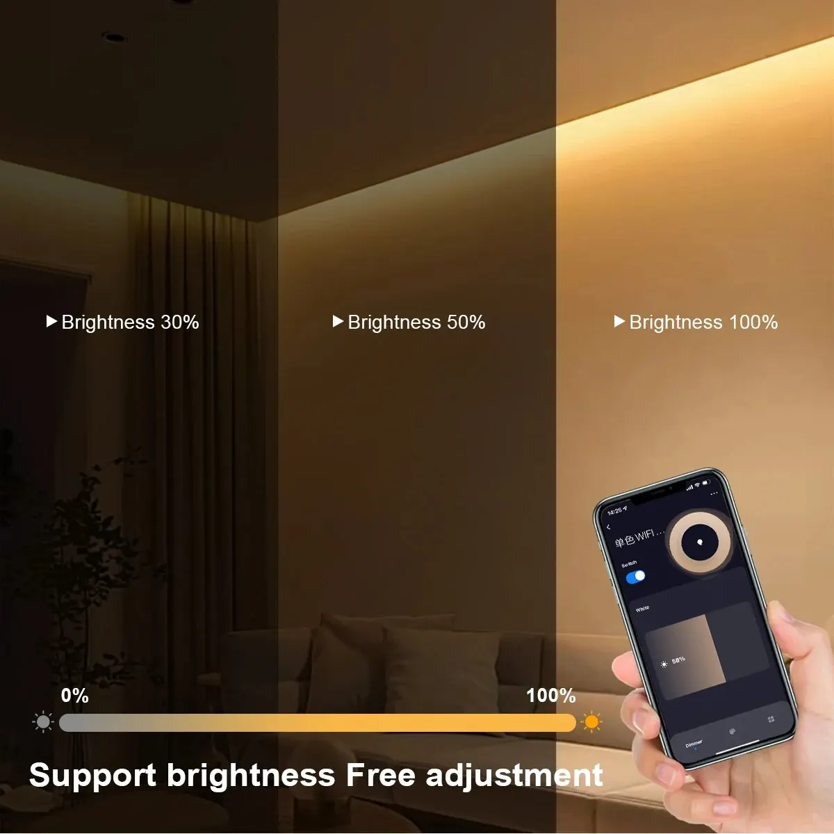 Tuya Smart COB LED Strip Light - đánh giá và giá Home Decor App Free
