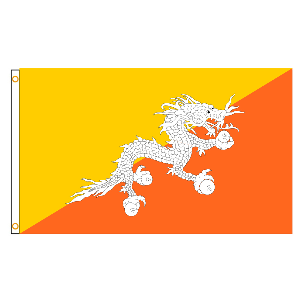 2×3FT Bhutan Emblem Flag Canad - đánh giá và giá Home Decor Canada