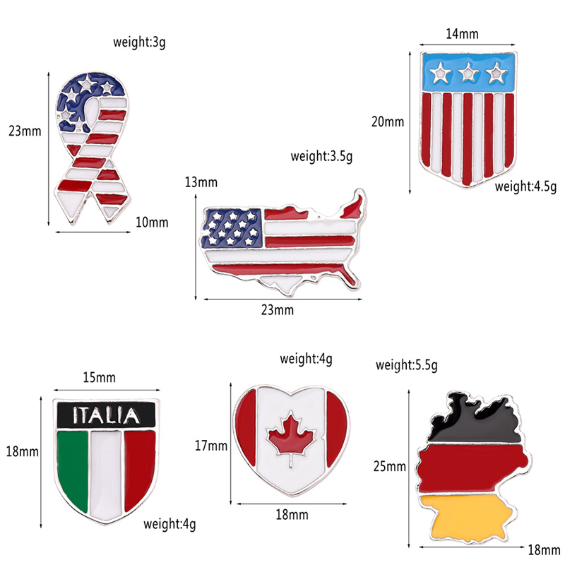 National Flag Pin Canada Itali - đánh giá và giá Home Decor Canada