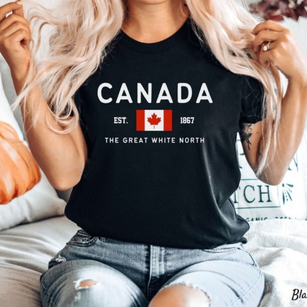 Canada Shirt Canadian Flag T-s - đánh giá và giá Home Decor Canada