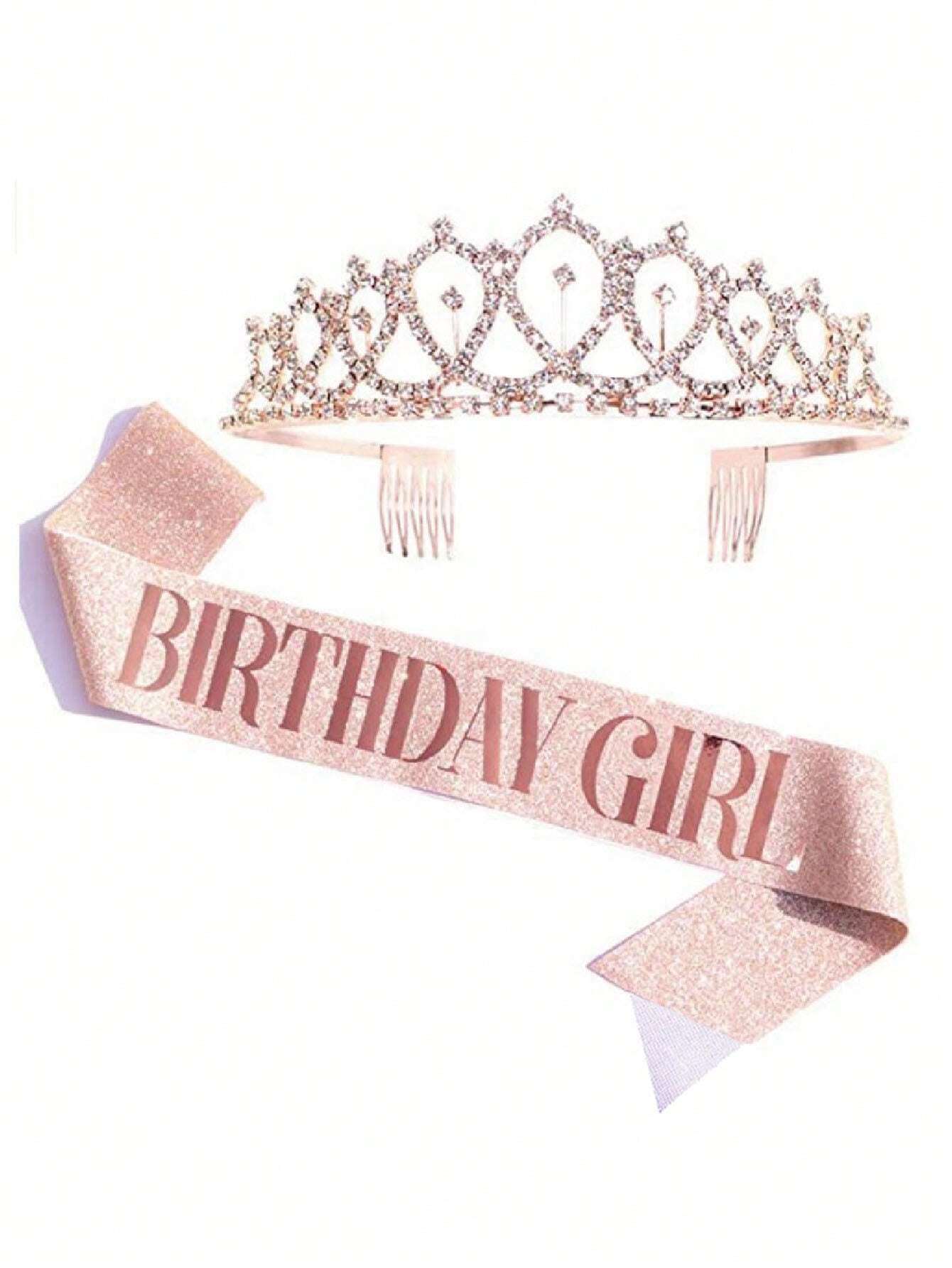 2pcs Rhinestone Decor Birthday - đánh giá và giá Home Decor For Birthday