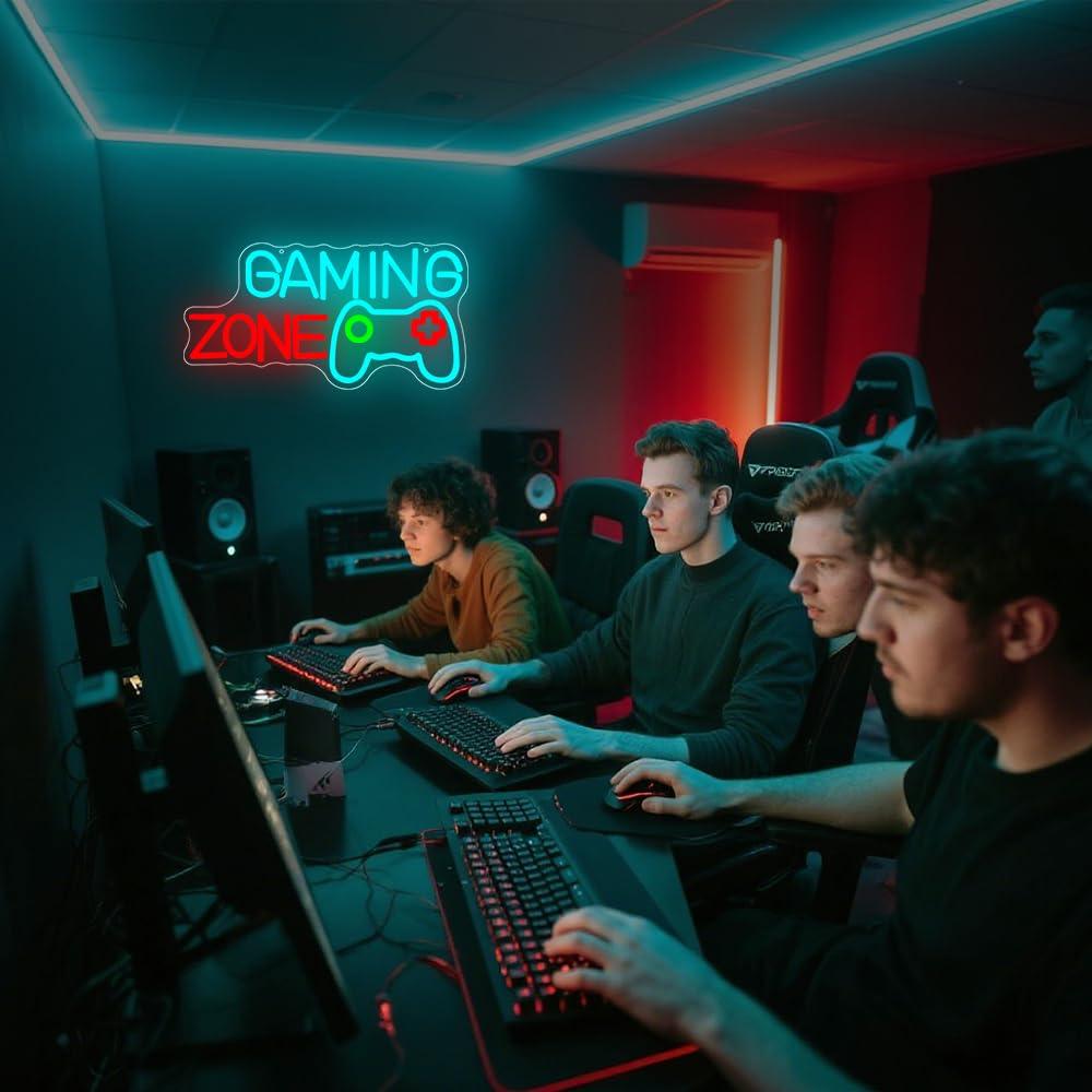 Gaming Zone Neon Sign Dimmable - đánh giá và giá Home Decor Lighting