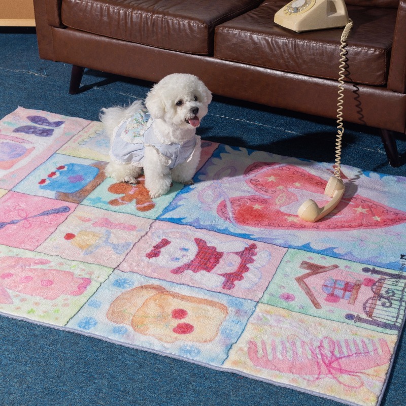 Pink Cute Girl Bedroom Carpet  - đánh giá và giá Home Decor Ig