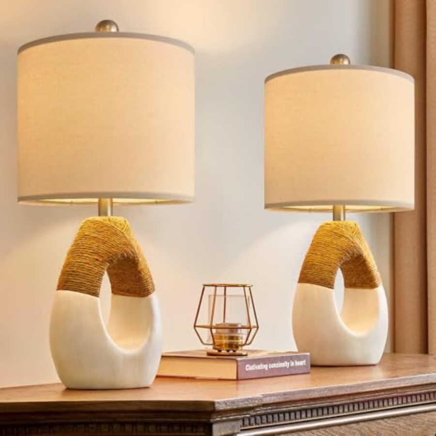 19'' Small Boho Table Lamps fo - đánh giá và giá Home Decor Living