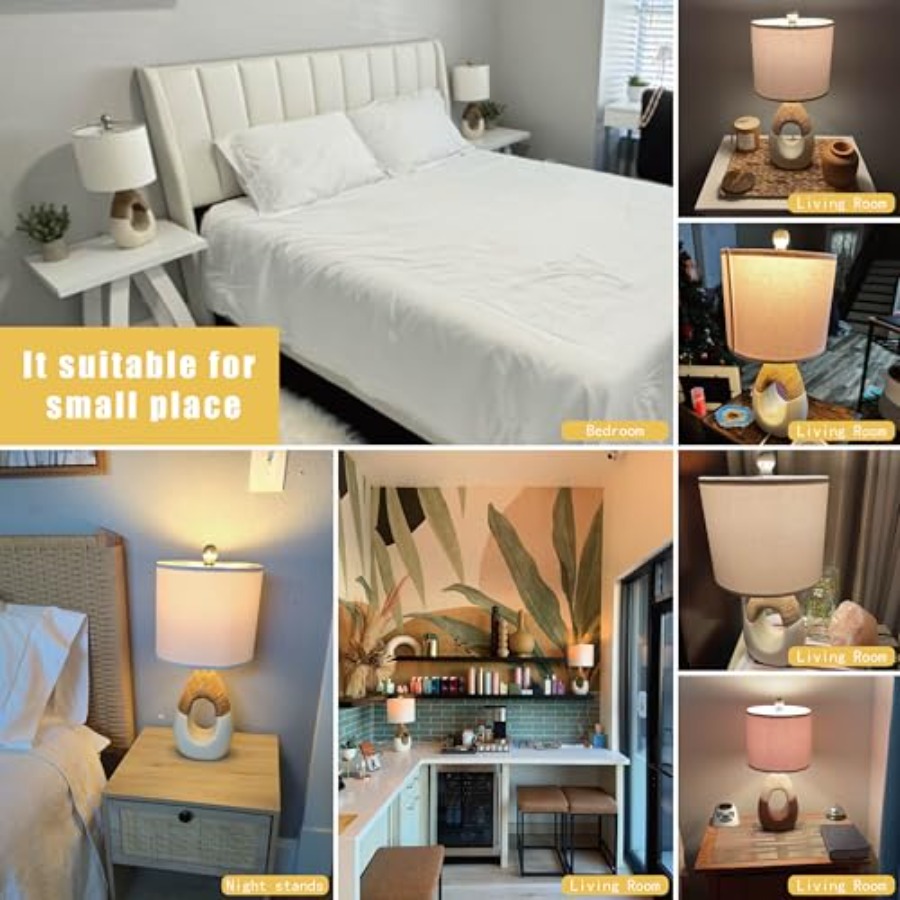 19'' Small Boho Table Lamps fo - đánh giá và giá Home Decor Living