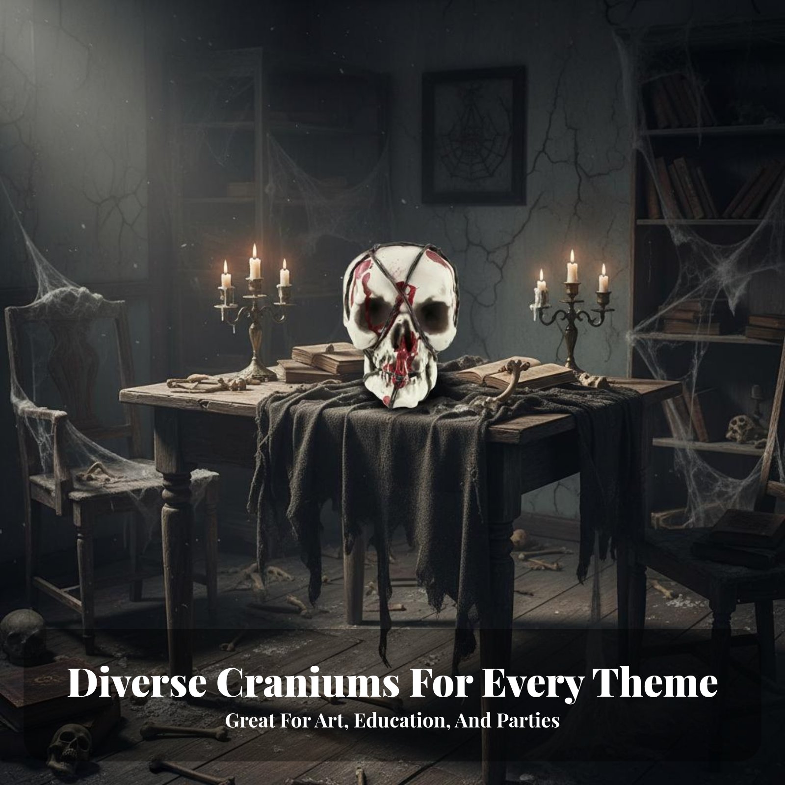 Realistic Skull Model Horror T - đánh giá và giá Home Decoration