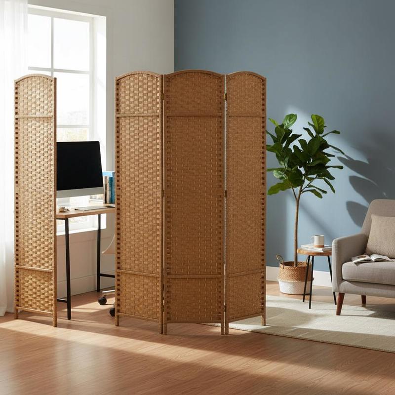 Folding Room Divider Screen 6  - đánh giá và giá Room Divider Screen