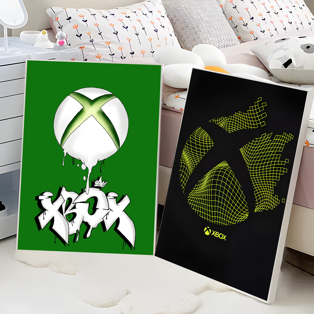 X-Xbox Game Poster Canvas Art  - đánh giá và giá Home Decor Xbox Games
