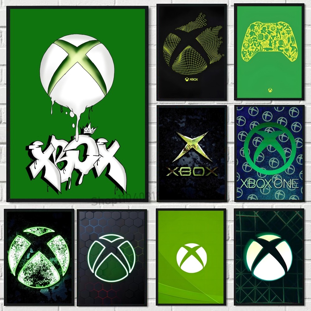 X-Xbox Game Poster Canvas Art  - đánh giá và giá Home Decor Xbox Games