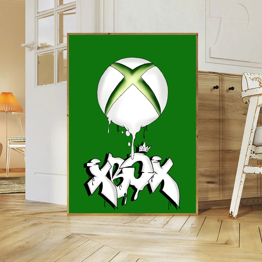 X-Xbox Game Poster Canvas Art  - đánh giá và giá Home Decor Xbox Games