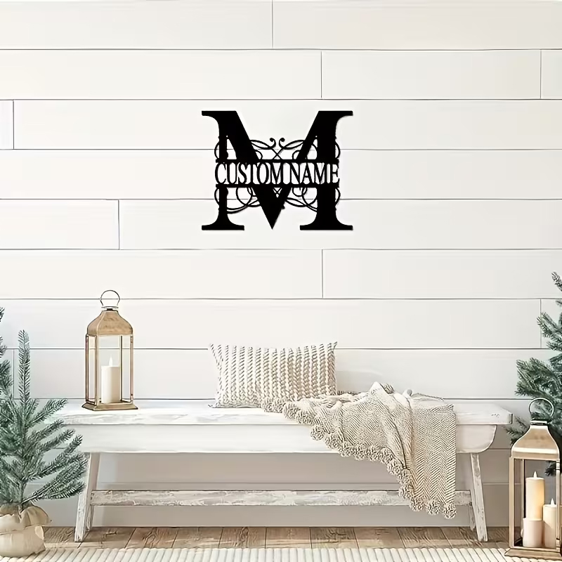 Classic Custom Monogram Metal  - đánh giá và giá Home Decor For Birthday