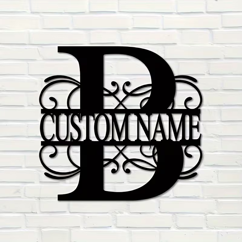 Classic Custom Monogram Metal  - đánh giá và giá Home Decor For Birthday
