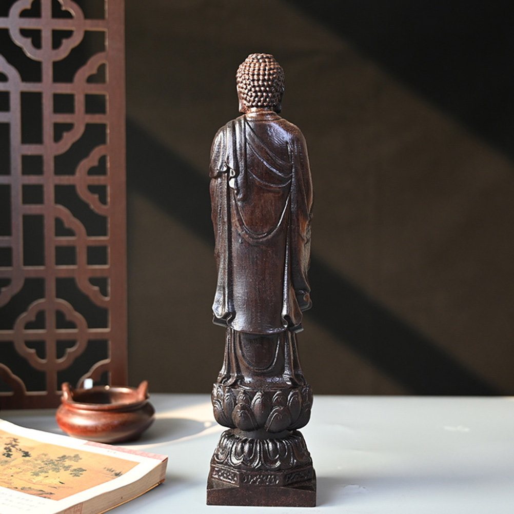 Premium Wood Buddha Statue Sta - đánh giá và giá Home Decor Zen