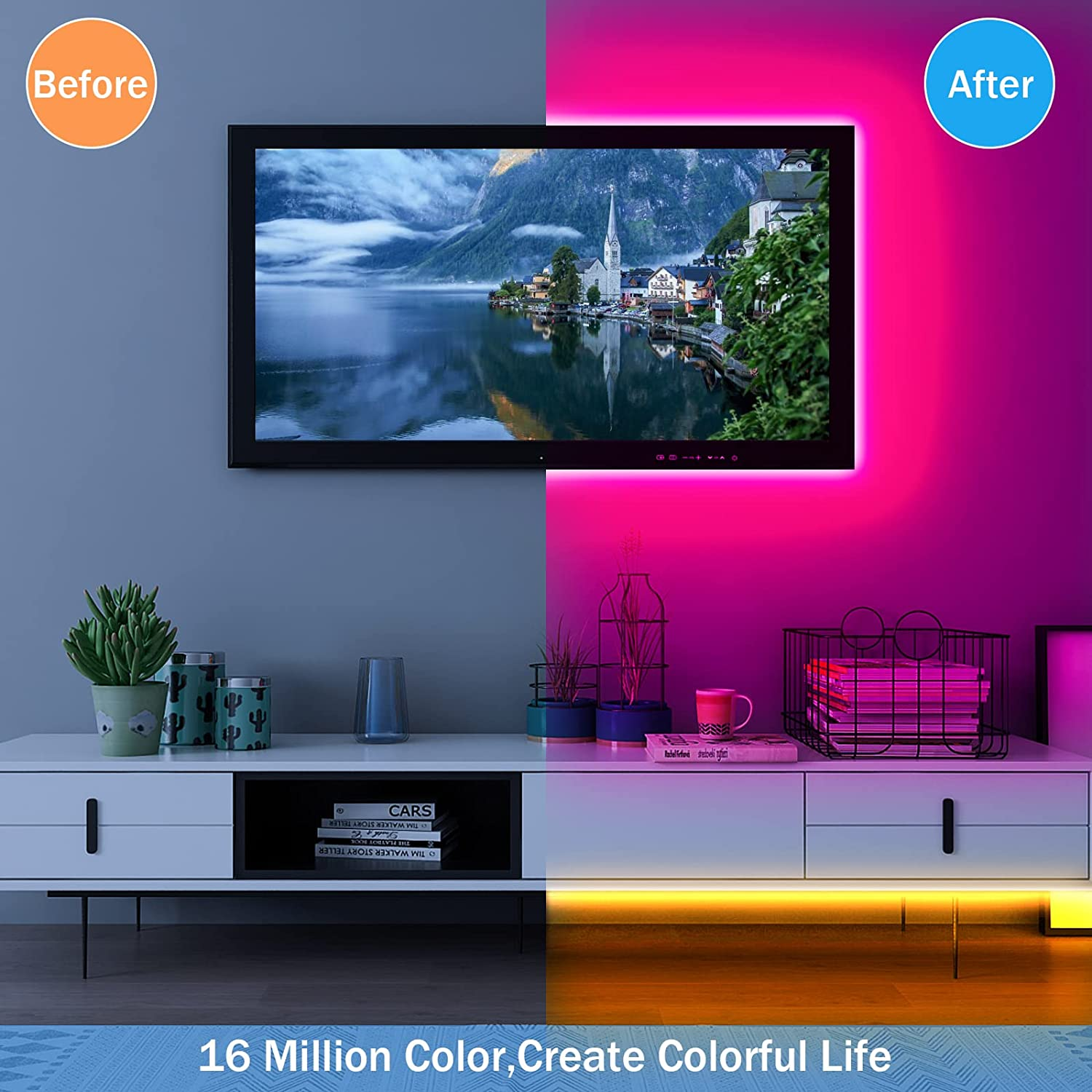 USB LED Strip Lights SMD 2835  - đánh giá và giá Home Decor App Free