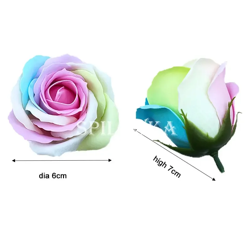 Spilewka 6X7cm Colorful Rose A - đánh giá và giá Home Decor Scrap
