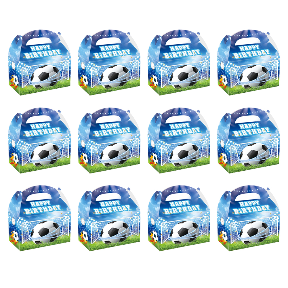 Soccer Themed Treat Boxes 12 P - đánh giá và giá Home Decor Xbox Games